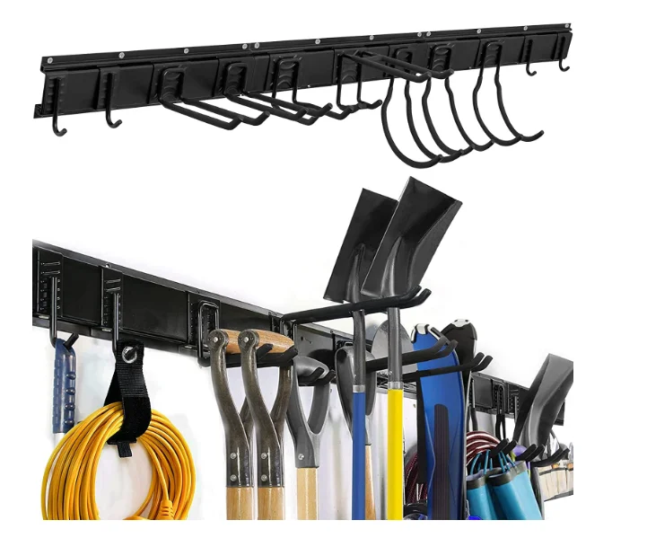 Tool Storage Rack Max Wall Mount Tools Home and Garage Organizer Storage System Steel Gear Hanger