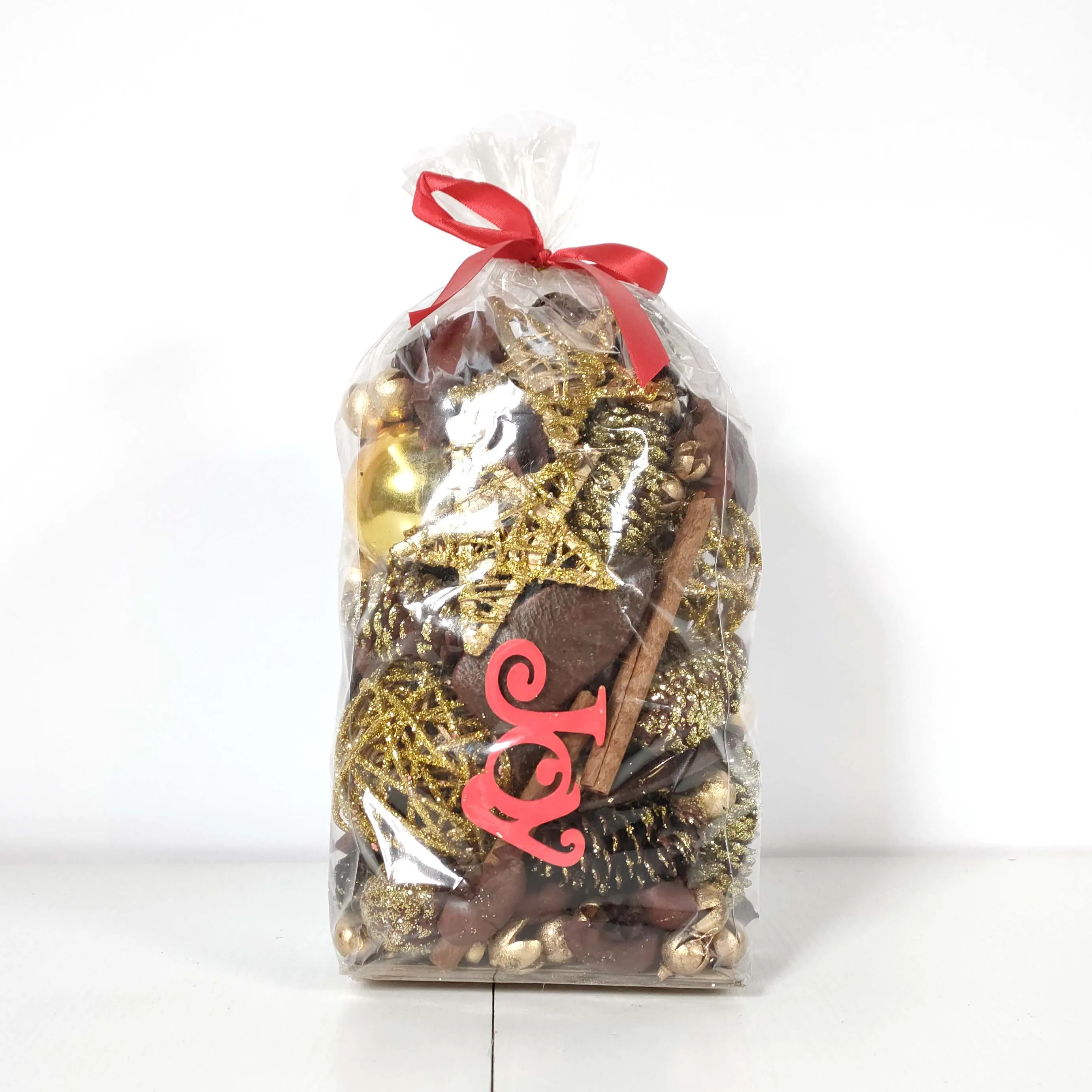 2021 New Arrivals NEOL Office Home Decoration Festival Pinecone Ornament Xmas Table Christmas Deco