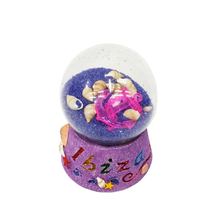 45# Resin Snow Globe Custom Glass Water Ball Tourism Gifts