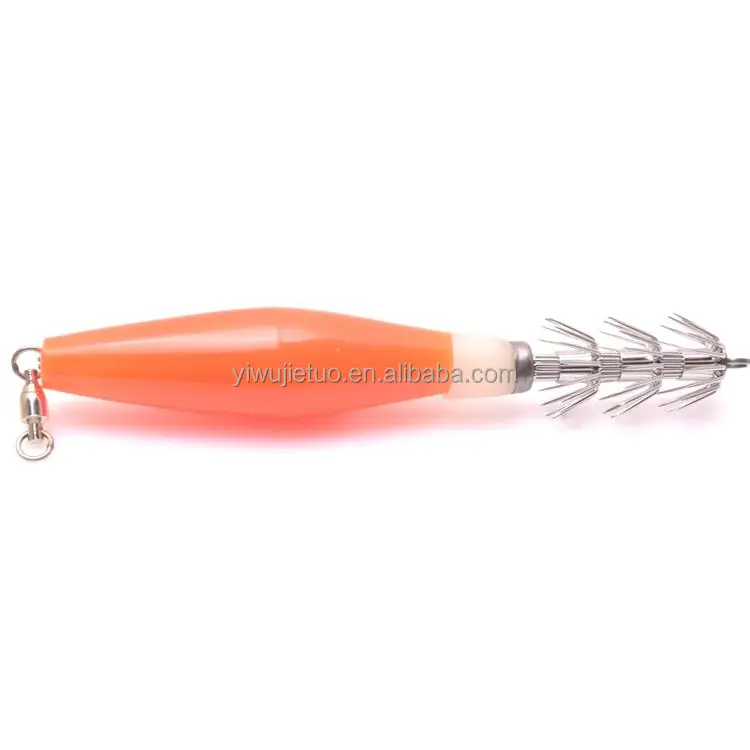 Super Large squid jig hooks luminous octopus jigs fishhook lures treble layers umbrella 34g 15cm