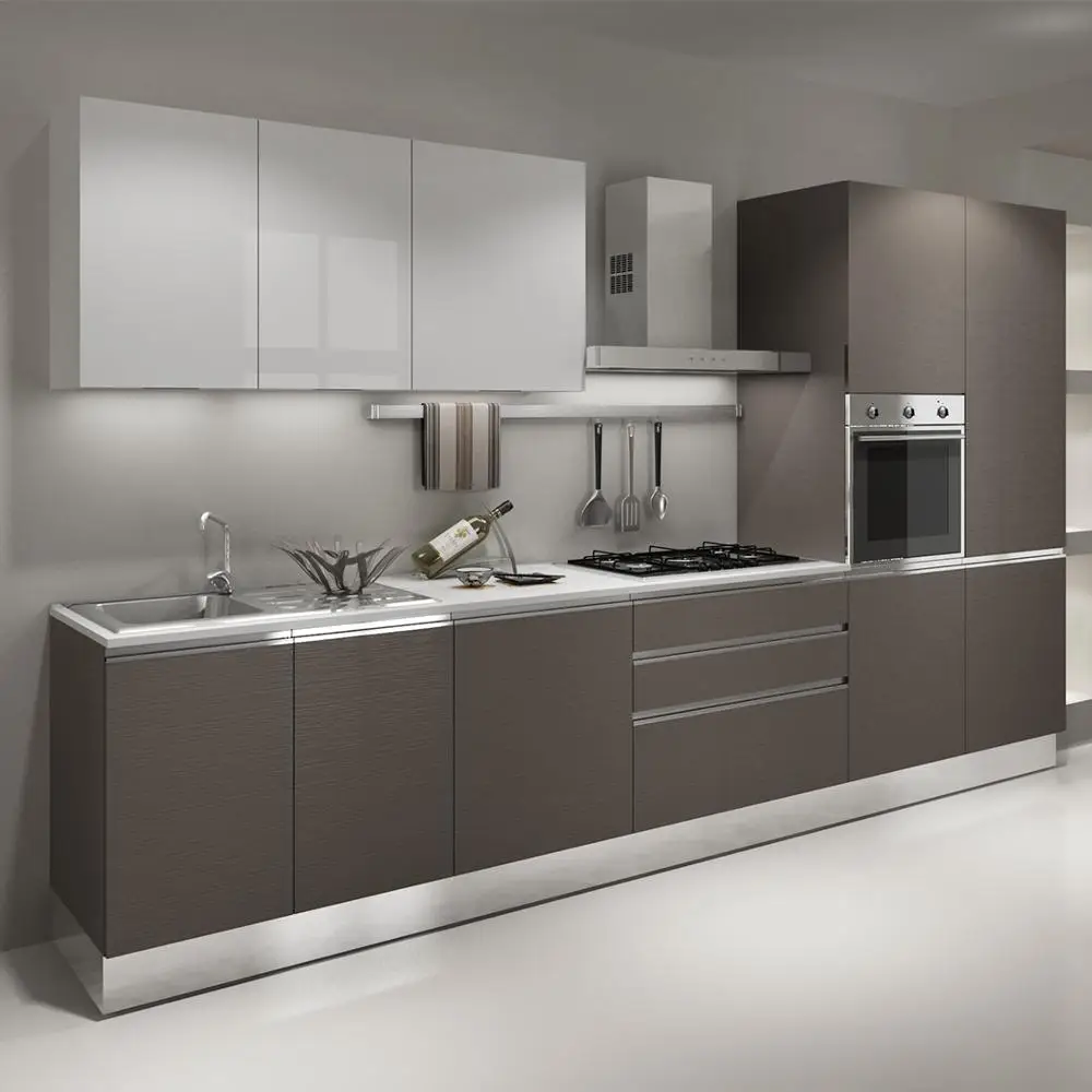 high gloss lacquer modular kitchen designs for small kitchens