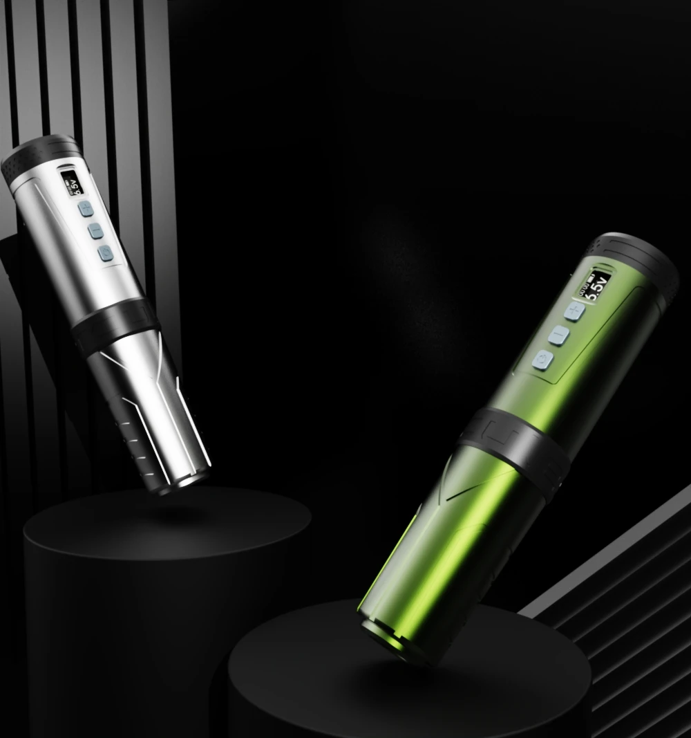 BRONC Wireless Tattoo Machine V6 Professional For Permanent Make Up