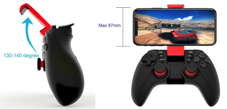 
Saitake brand wireless gamepad joystick & game controller android IOS for /Arena of Valor/Mobile Legends/Knives Out 