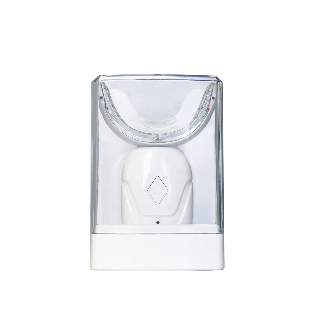 New Design Teeth Bleaching Accelerator Red Blue Teeth Whitening LED Light with Charging Case