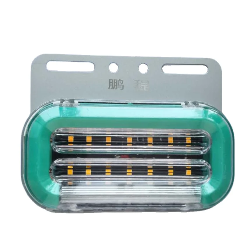 
Rectangle accent light 24v waterproof led side light for truck trailer tractor lorry ship 