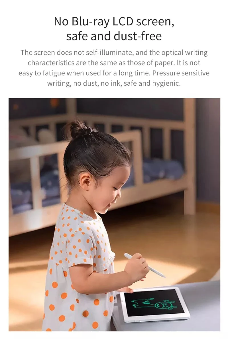 
Xiaomi Mijia LCD Writing Tablet Board Electronic Small Blackboard Paperless Handwriting Pad Graphics Board 