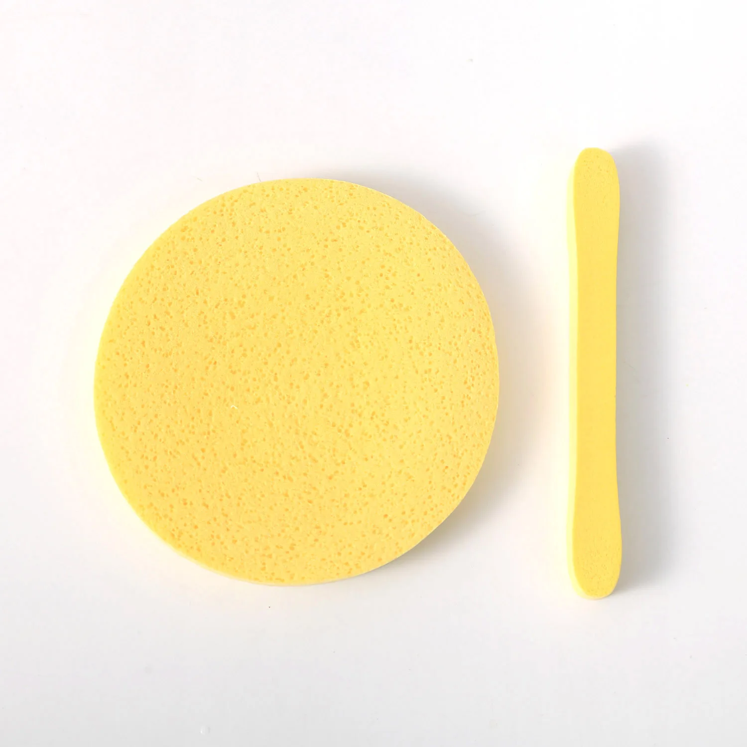 Custom Logo Candy Color Bar Shaped Soft Magic Face Cleaning Cosmetic Puff Makeup Sponge