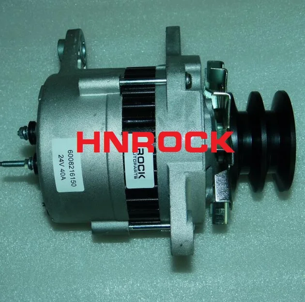 HNROCK NEW 24V 40A  ALTERNATOR  0-33000-5840 0-33000-5850 0-33000-5880 0-33000-6510 600-821-6150 600-821-6190  FOR KOMATSU