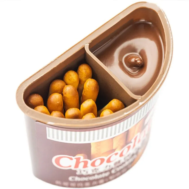 Детские палочки для печенья хорошего качества с шоколадной чашкой варенья печенье на палец конфеты Dip Chocol