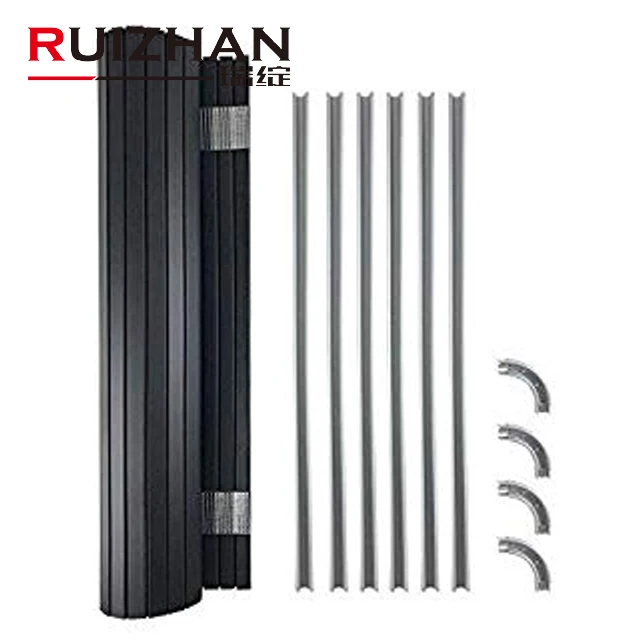 ABS/PVC horizontal roller door kitchen cupboard roller shutter doors