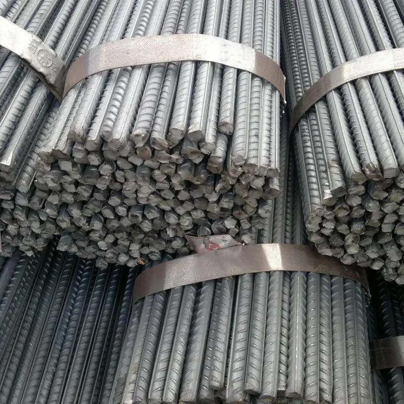 High Quality  HRB400 HRB500 carbon steel iron rod rebar 8mm 10mm 12mm 16mm for construction
