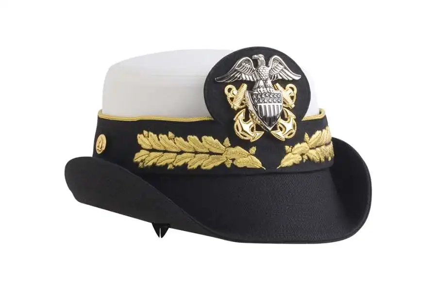 
Navy Captain Commander Bucket Hat Womens 