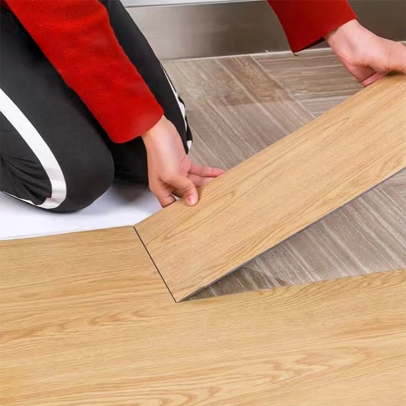 Manufacturer 4mm LVT Floors Mat Price Plastic Floor Tiles Click Lock Luxury Vinyl Plank SPC Flooring