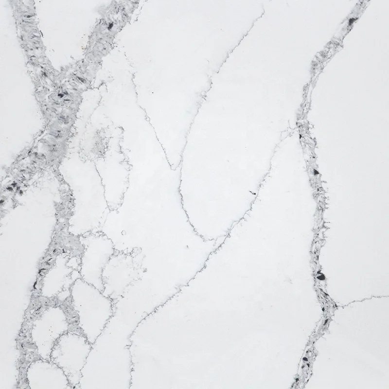 
Shandong Marble Looking Quartz Slab 