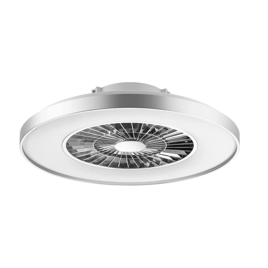 Подходящая цена, высококачественный хромированный потолочный вентилятор с дистанционным управлением и светодиодной подсветкой для дома