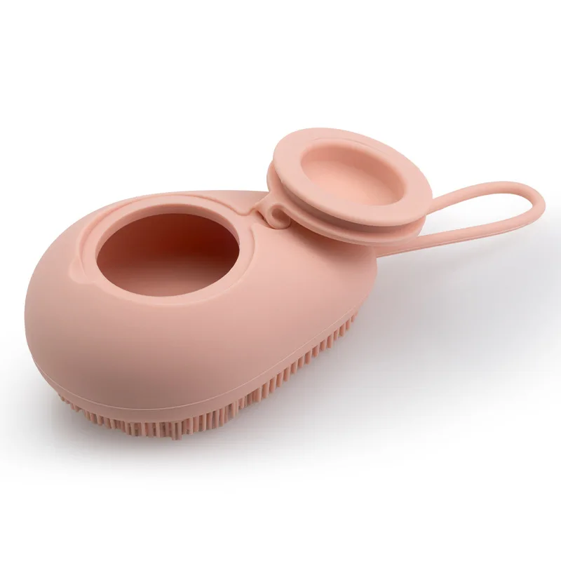 New product bath brush home soft silicone glue Bathing brush adults and children commonly rubbing bath artifacts