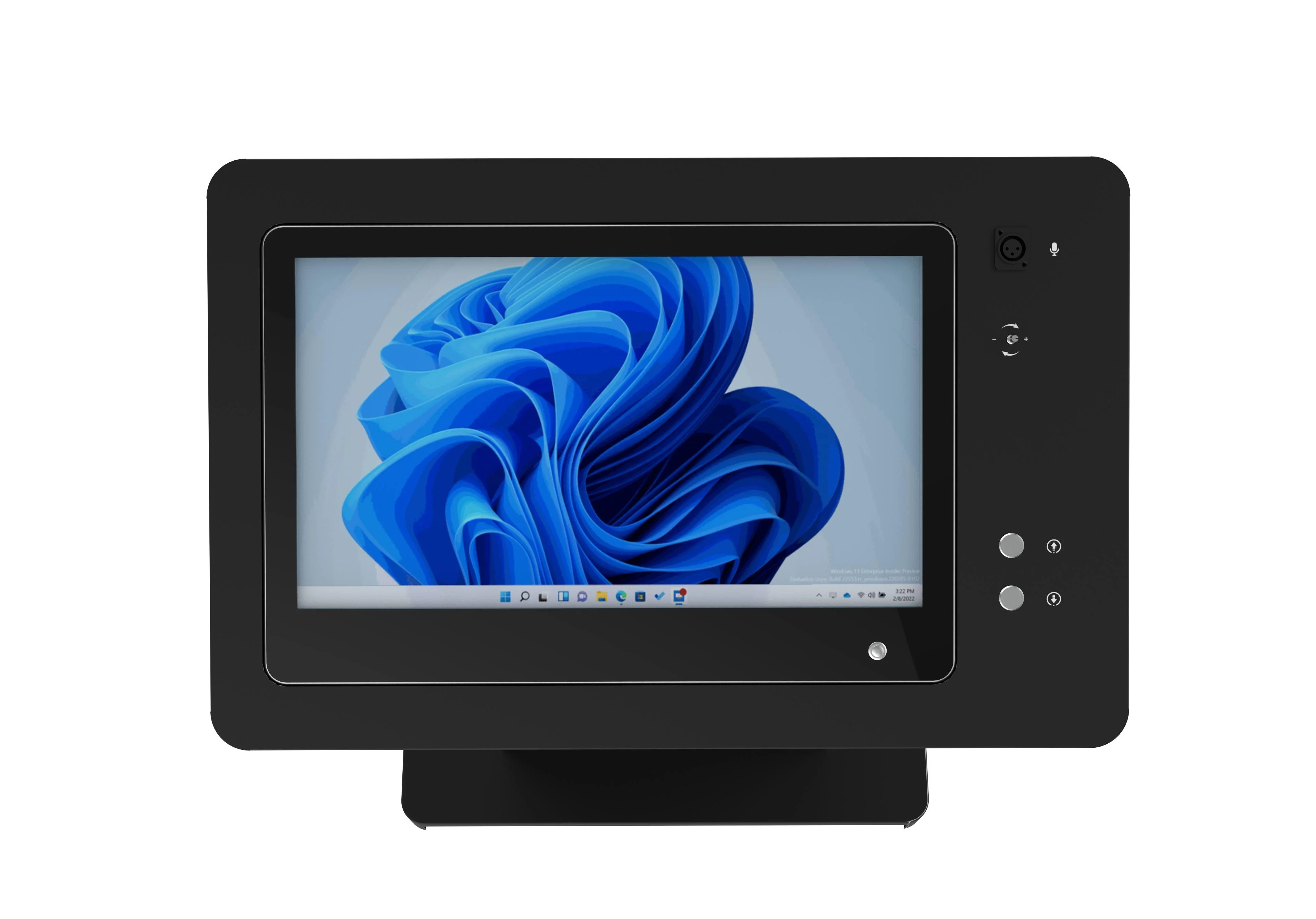 Digital podium electric height-adjustable conference lectern electromagnetic pen writable screen touch AIO PC station