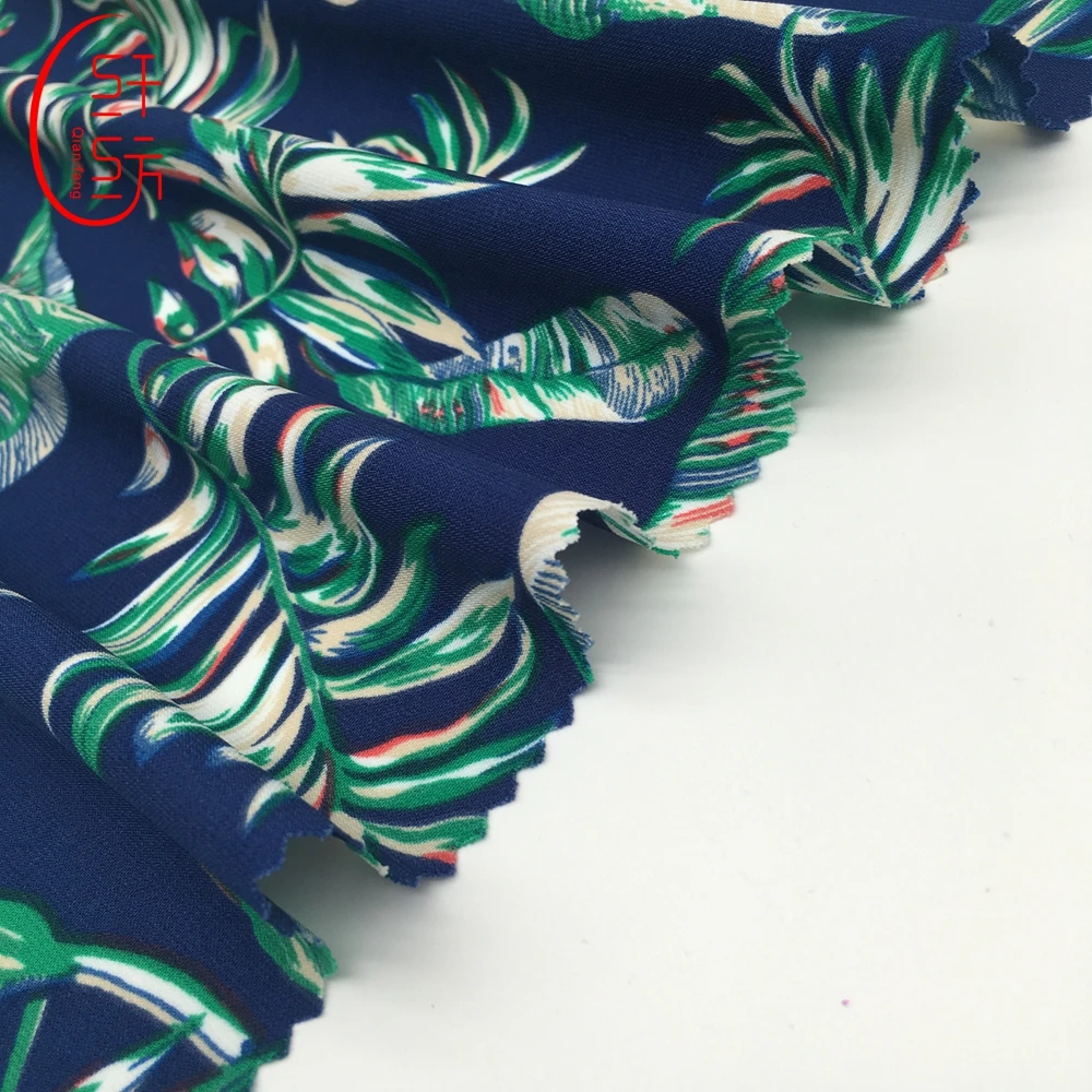 Kahn For Beach Style 100% Challis Custom Hawaii Printed Rayon Fabric