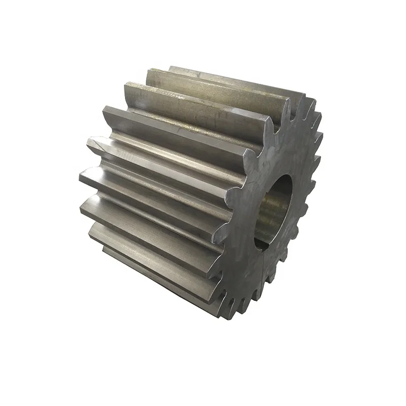 Custom Forged Hobbing Ball Mill Manufacturing Gear Transmission Steel Large Modulus Spur Gears