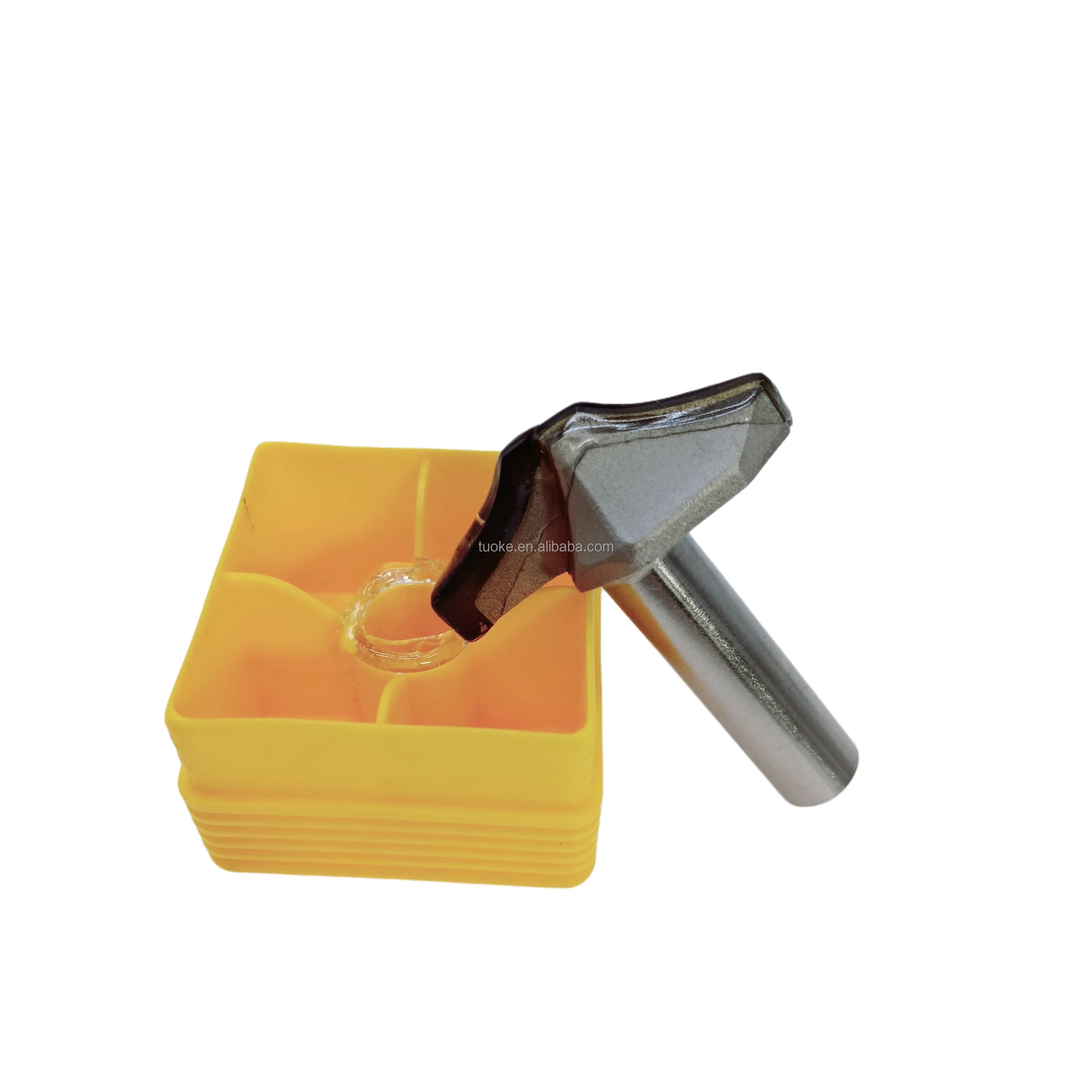 TUOKE TK2119 woodworking cutter tools CNC drill bits shank 12mm Diamond for milling cutter wood router bit