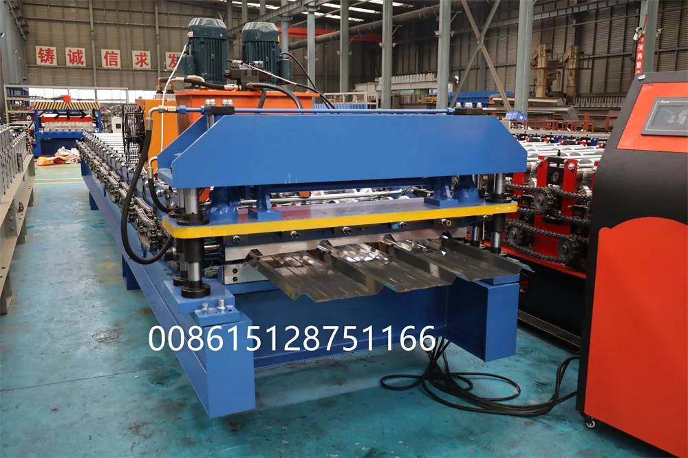 High Quality IBR Sheet Roll Forming Machine PPGI Zinc Roofing Color Steel PLC Control System