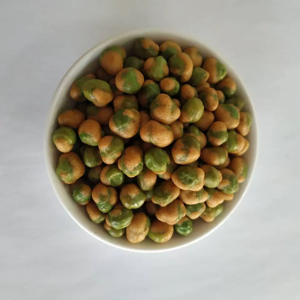 
Factory Green Beans Snack / soy sauce flavor Coated Peas Green Pea 