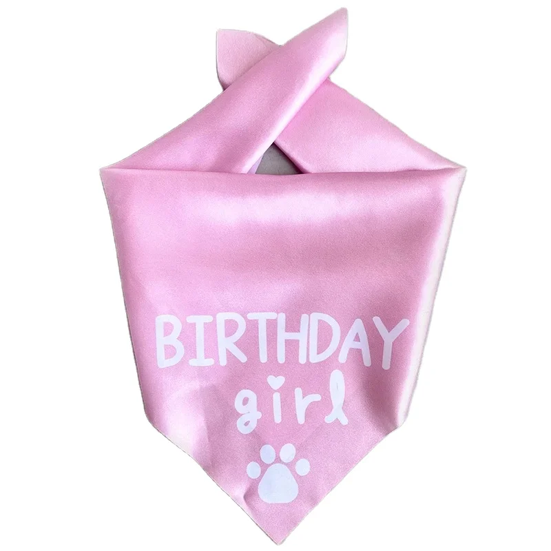 Christmas Santa Claus Dog Bandanas Pet Scarf, Adjustable Washable Bib for Winter Dog Cat Pet Costume/