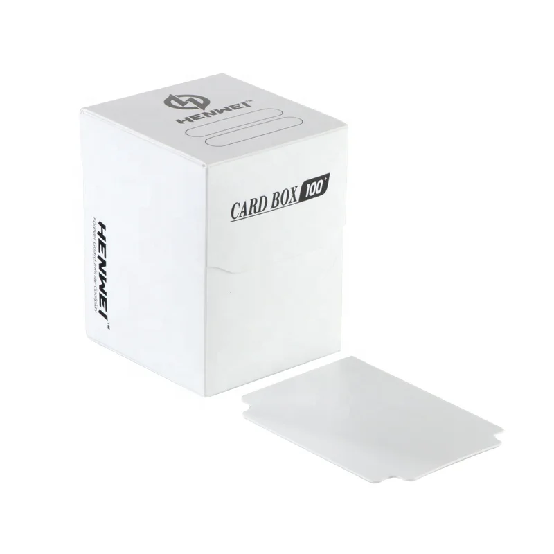 Professional Custom Solid Color High Capacity PP Material Game Card Deck Box