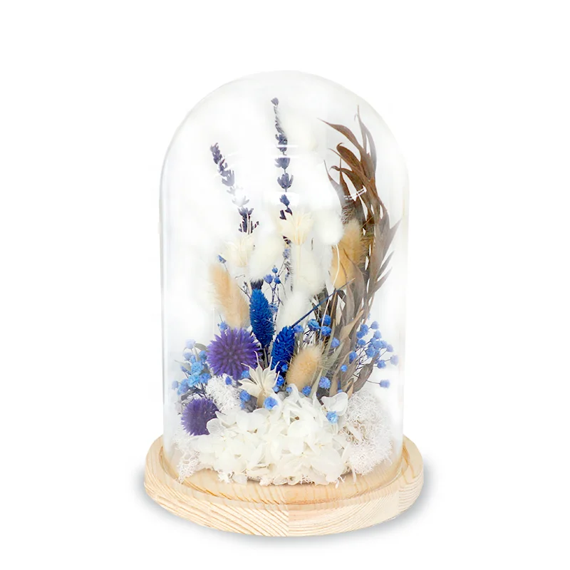 Оптовая продажа сушеные цветы натуральные ручной работы Вечные розы сохраненные в стекле для подарков на День Святого Валентина