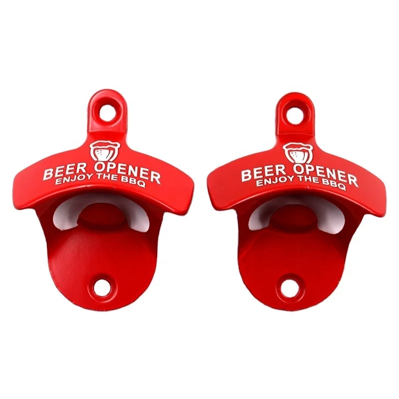 Производитель, рекламный металлический настенный Открыватель для бутылок из цинкового сплава