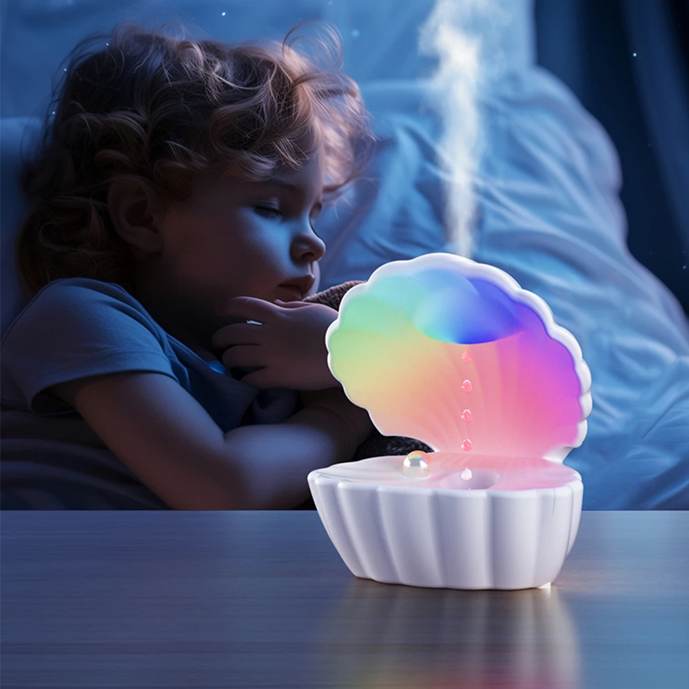 Not only the Bluetooth speaker but also the bright light humidifier Aroma diffuser 550ML home humidifier diffuser
