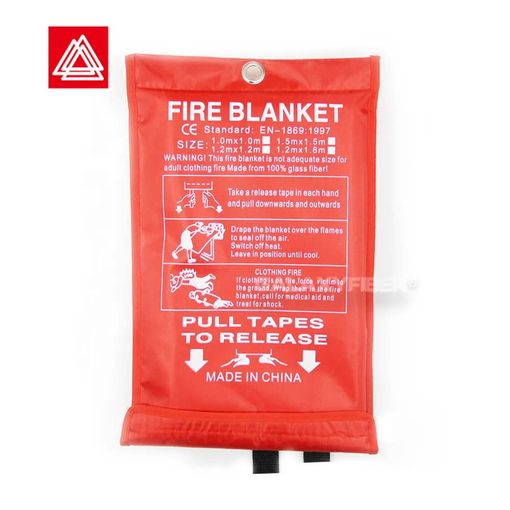 CE Certified Emergency Fire Blanket for Home and Kitchen