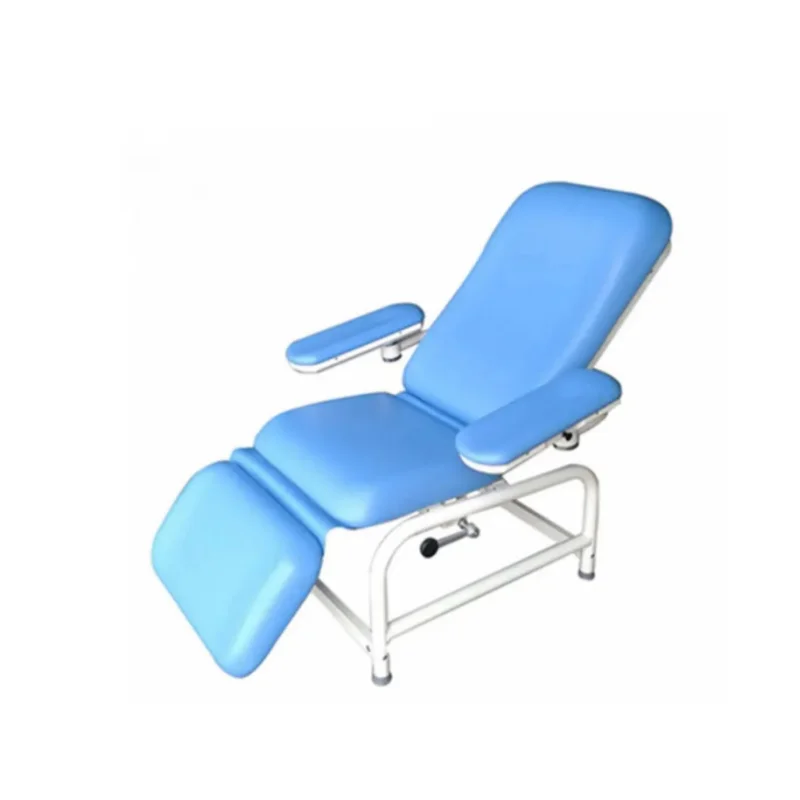 Factory Hospital Manual Blood Donor Chair Phlebotomy Chair Dialysis Hemodialysis Chair