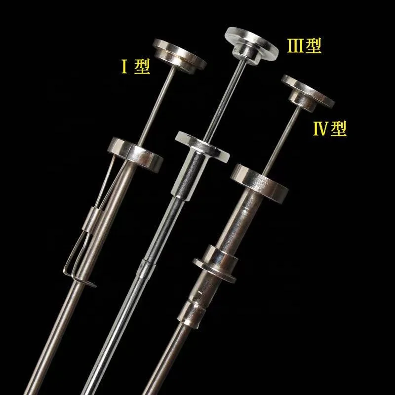 SELF-LOCK stainless steel veterinary instrument artificial insemination gun