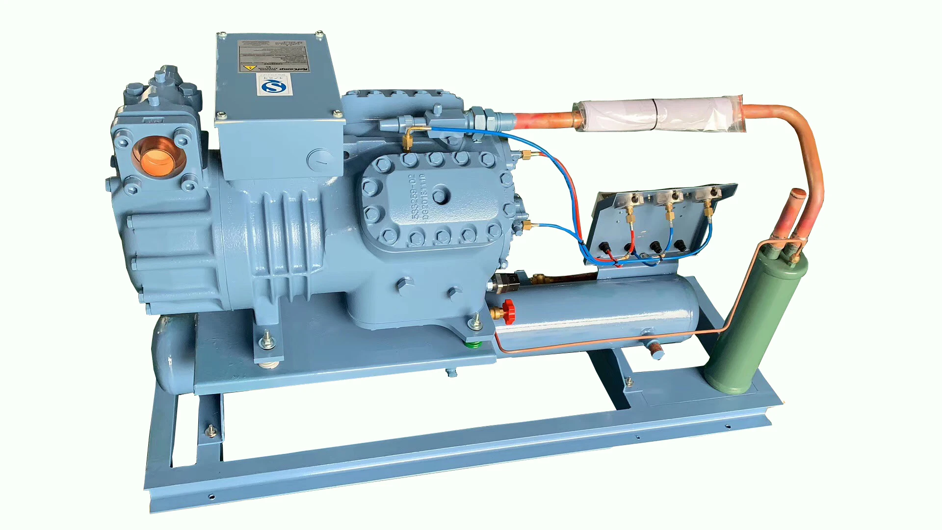Конденсаторная установка Refcomp для холодильной камеры холодильная машина хранения мяса и рыбы конденсатор с водяным охлаждением жидкостным
