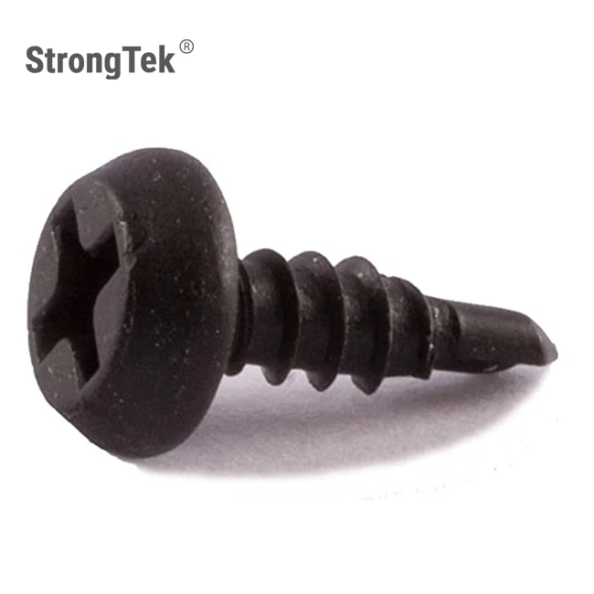 #7 #6 Phillips Pan Head #2 Drive Size Fine Thread Gray Phosphate Sharp Point  drilling point Framing Drywall Screw