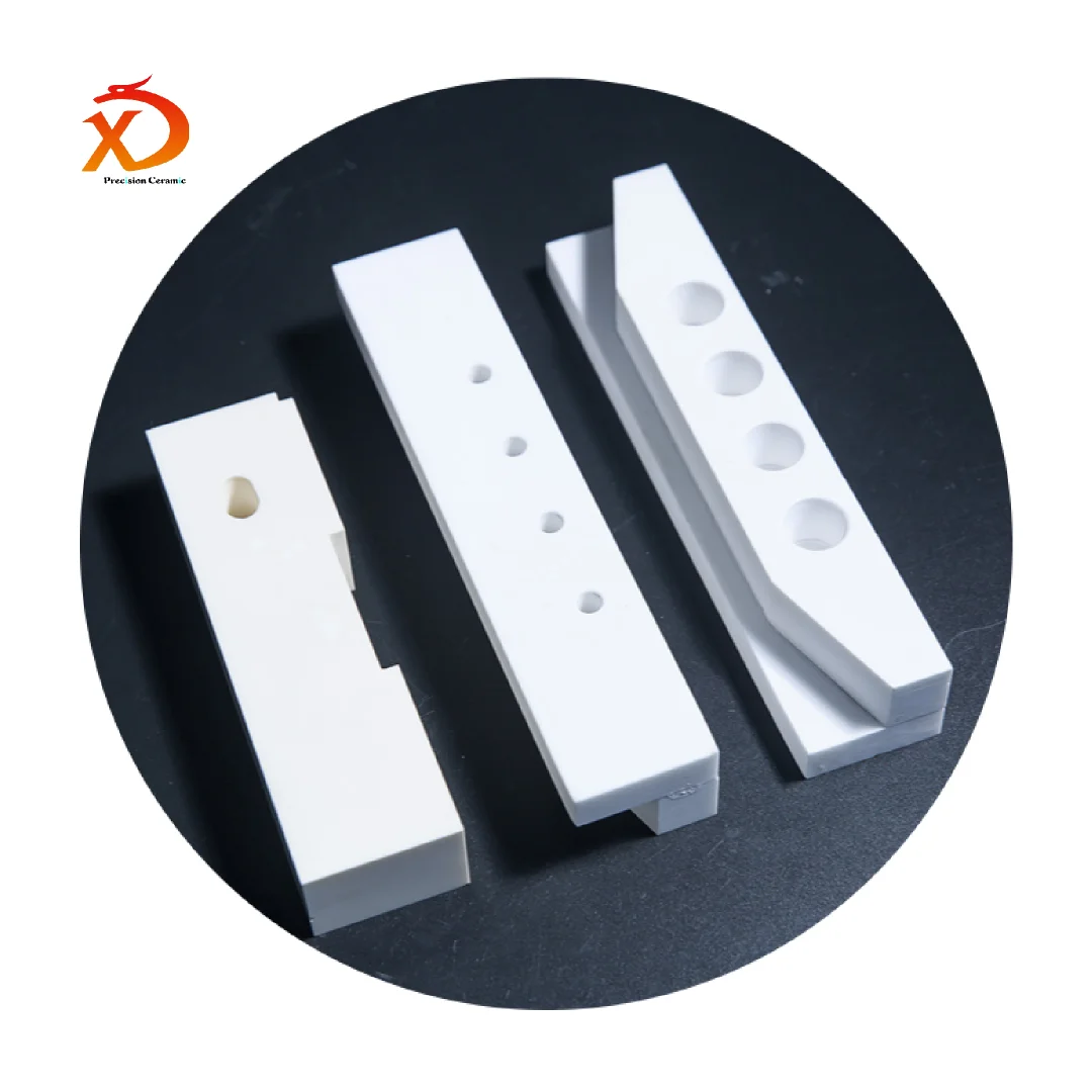 insulator alumina block 99% alumina ceramic insulator block brick tile parts