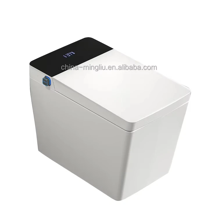 Hotel Anti Odor Automatic Flushing Toilet High-end Apartment Bath Smart Butt Flushing Toilet Home Smart Night Light Smart Toilet