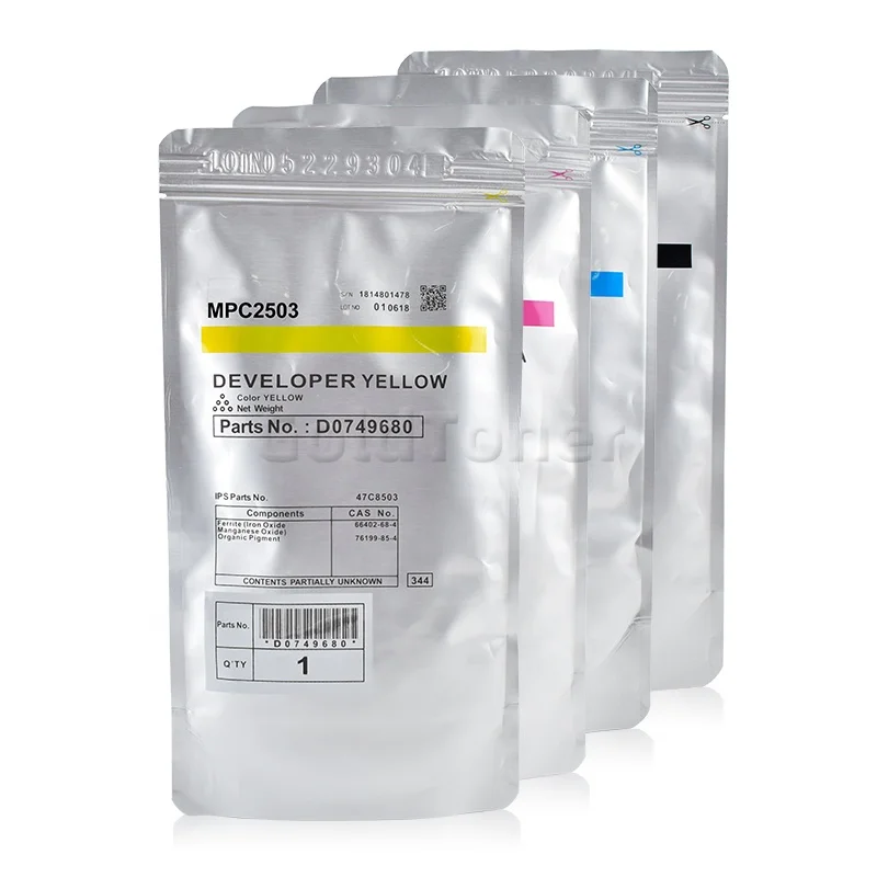 Factory Wholesale MPC2503 Developer For Ricoh MP C2003 C2011 C2503 C3003 C3503 C4504 C5503 C6004 Developer Powder