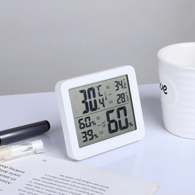 Desktop Electronic Digital Indoor Temperature and Humidity  Household Thermometer