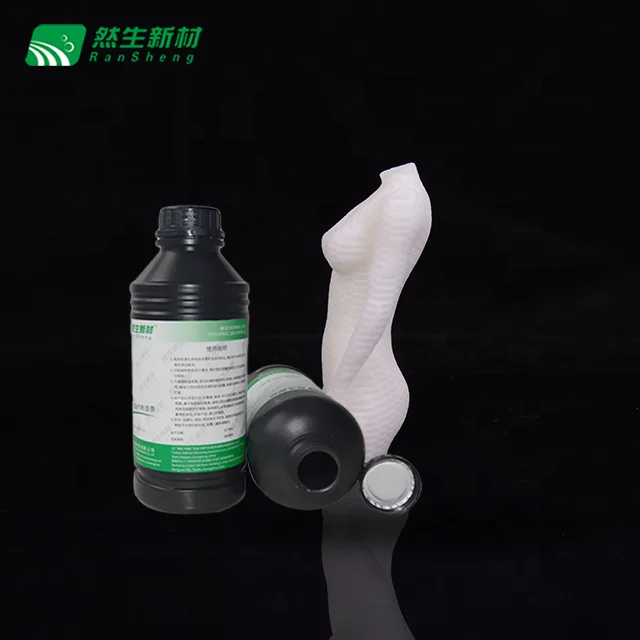 Ransheng 3D печать фоточувствительная Смола УФ излечимый жидкий клей для SLA DIY Литья ремесла