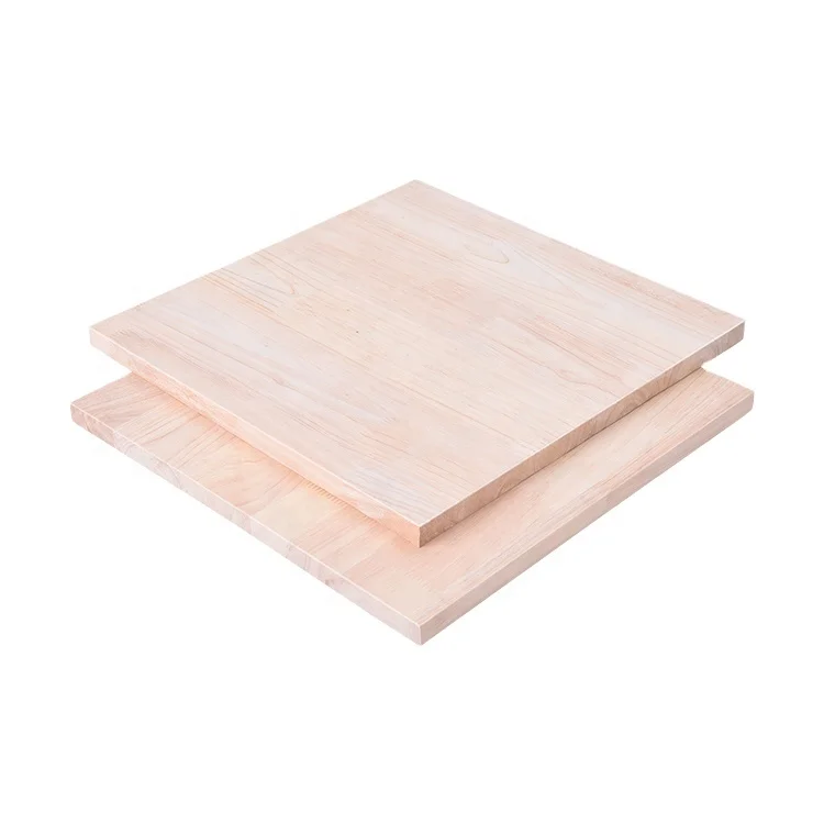 Rubber Wood Finger Joint Lumber 30mm AB Grade Rubber Wood Furniture