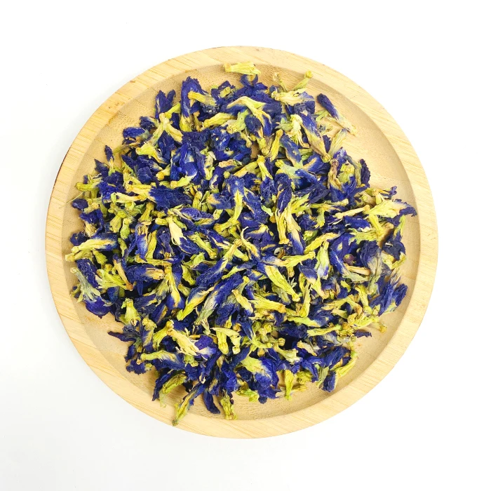 Top Grade Chinese Flower Tea Organic Dried Blue Butterfly Pea Flower Tea Healthy Tea