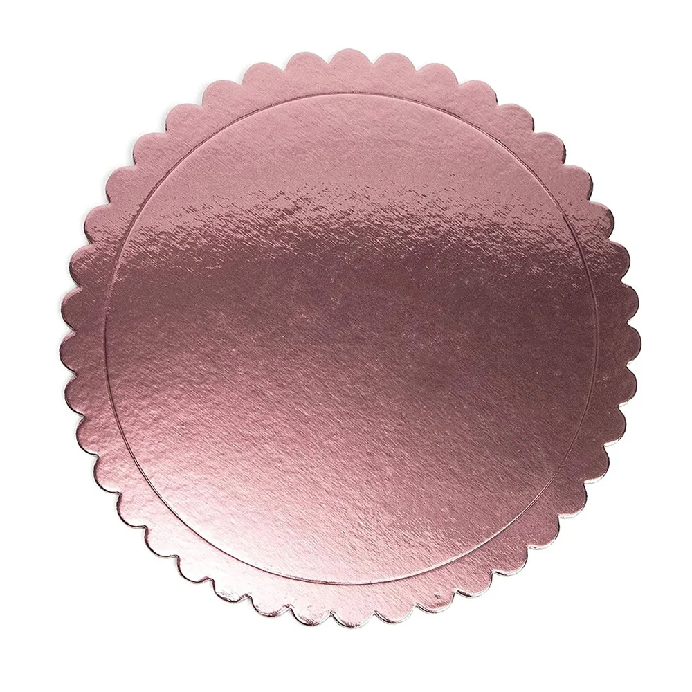 Wholesale Customized Gold Foil Cake Paper Boards Round, Cake Drums Base For Cake
