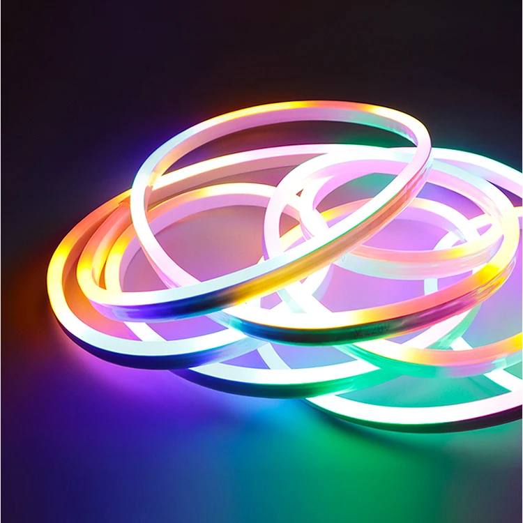 6 Colors Led Neon Lights SMD2835 LEDs Waterproof IP65 AC110V/220V neon flex for Indoors Outdoors Decor RGB Neon Light