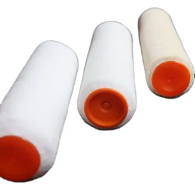 9 Inch Solvent Resistant, Shedless Sheepskin Roller Covers Paint Roller Acrylic With Plastic 9103