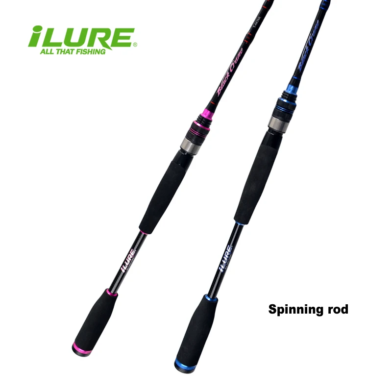 Wholesale 1.95m 2.10m ML Best  Fishing Carbon Rod Spinning Fishing Rod