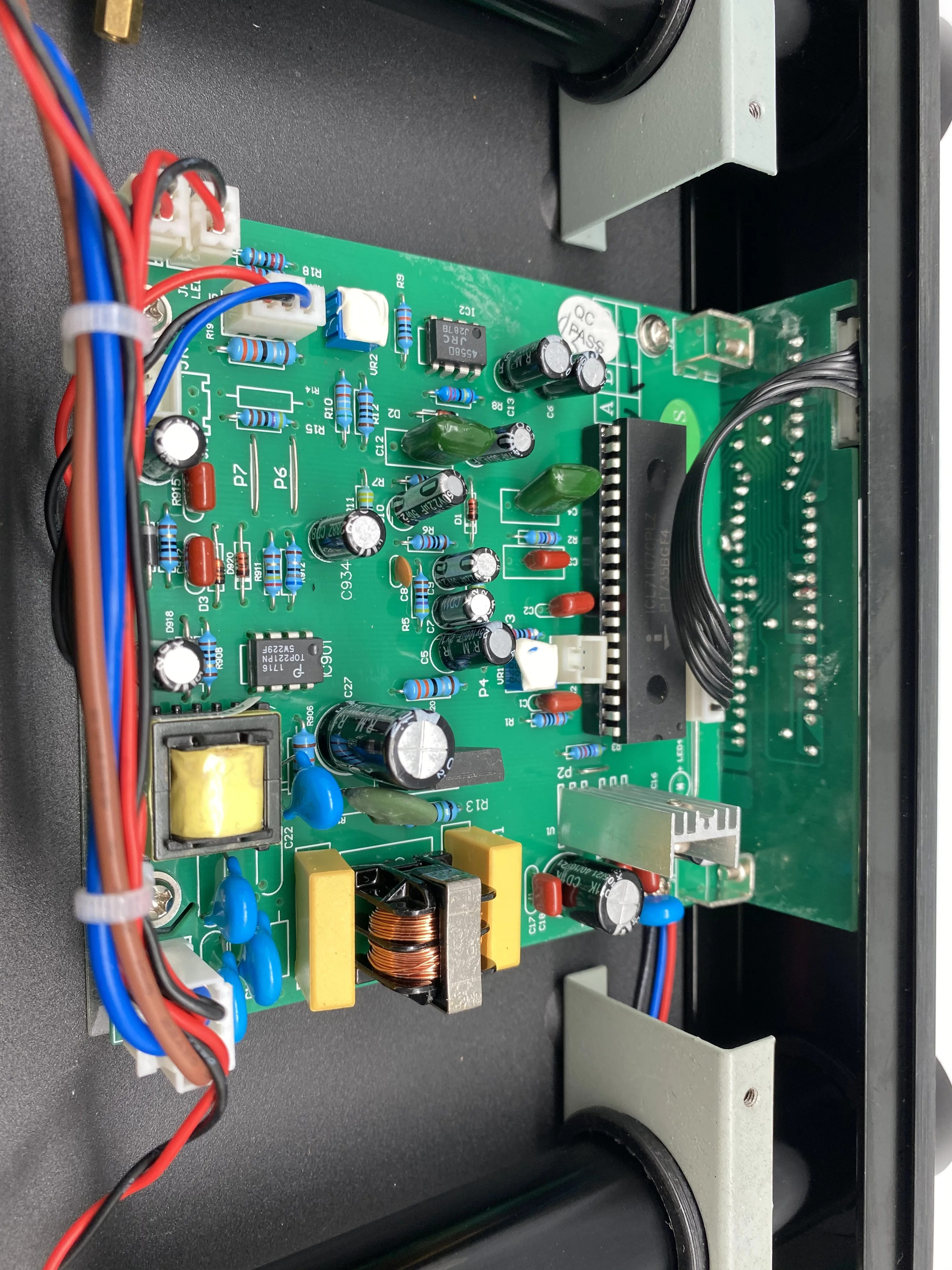 AODA Pro аудио PC-8D Профессиональный распределитель питания процессор наружная сторона цифровой светодиодный вольтметр 8 каналов выходов 50