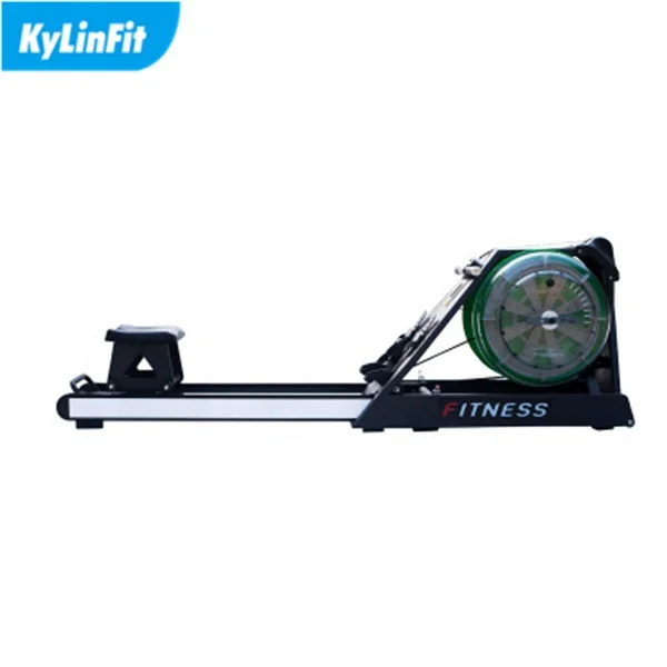 Kylinfit steel water seated rowing machine for home