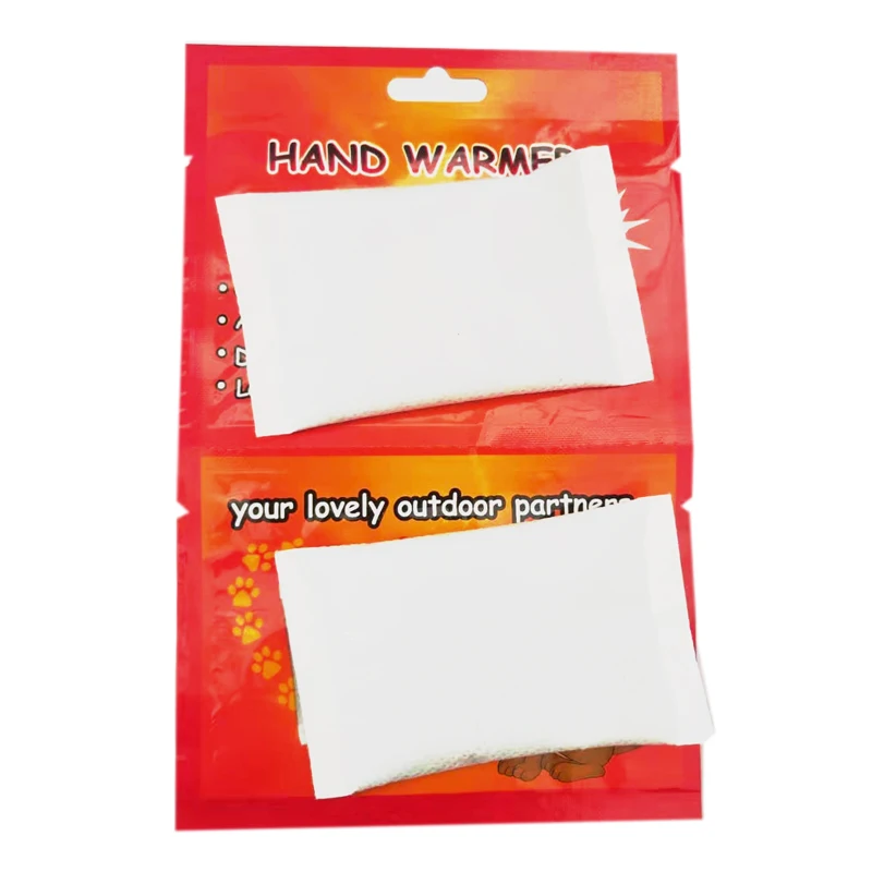 Air activated instant hot hands pocket heat packs self heating bags warm patch warmer pad disposable hand warmers